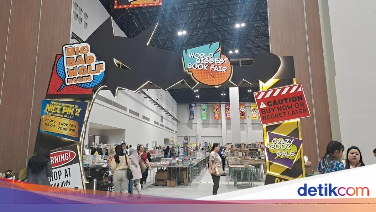 Big Bad Wolf Hadir di NICE PIK 2, Pameran Buku Terbesar Pertama di Utara Jakarta