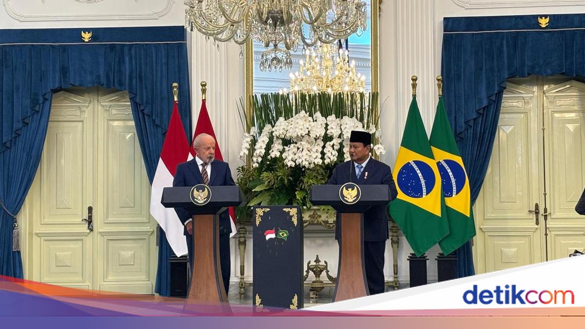 Prabowo Tegaskan RI-Brasil Dukung Gencatan Senjata di Palestina dan Ukraina