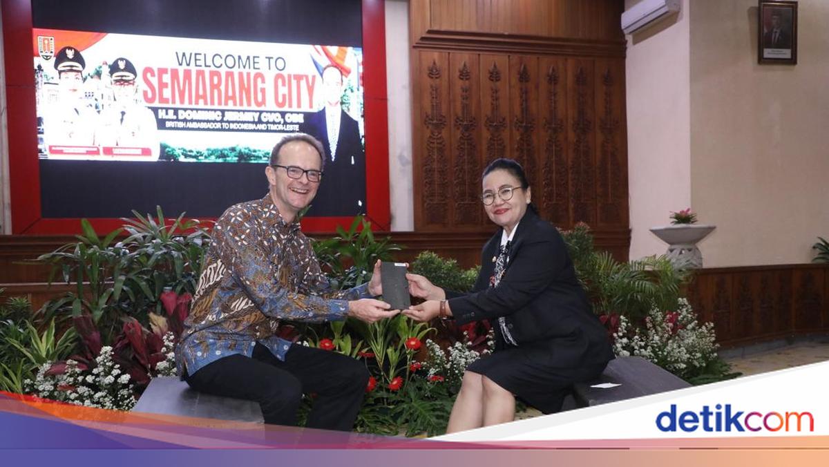 Terima Dubes Inggris, Walkot Semarang Bahas Inovasi Lokal-Penanganan Banjir