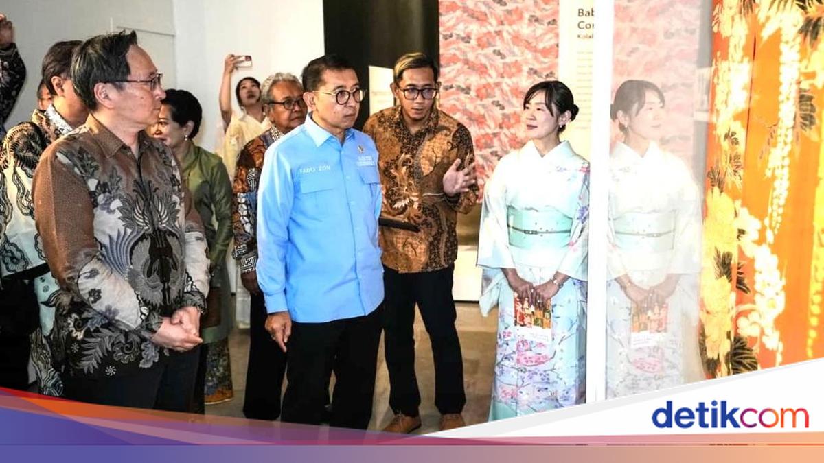 Pameran Jalinan Waktu di Museum Nasional Hadirkan 26 Koleksi Wastra Jepang