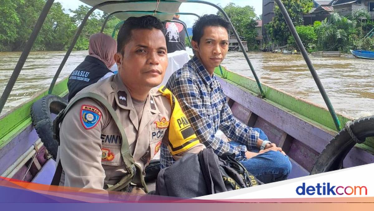 Perjuangan Aipda Denny Tempuh Akses Sulit demi Jaga Keamanan di Pelosok Kalteng