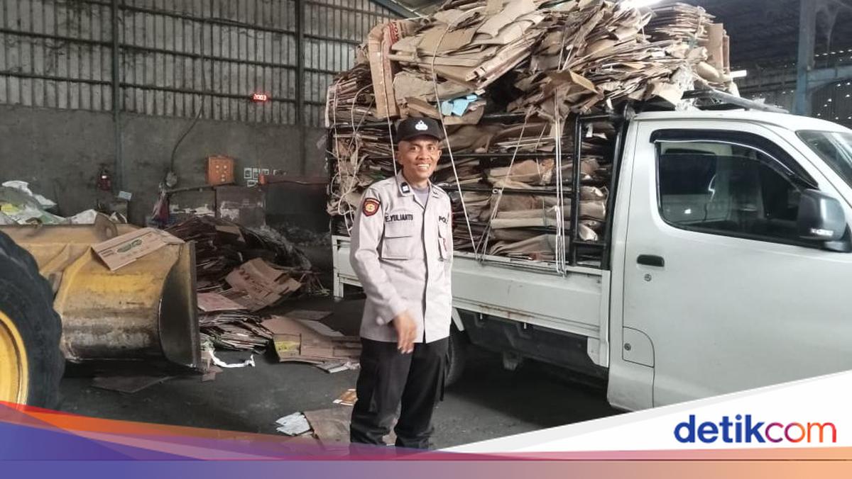 Aiptu Eko Yulianto Bina Warga Serang Kelola Sampah hingga Jadi Rupiah