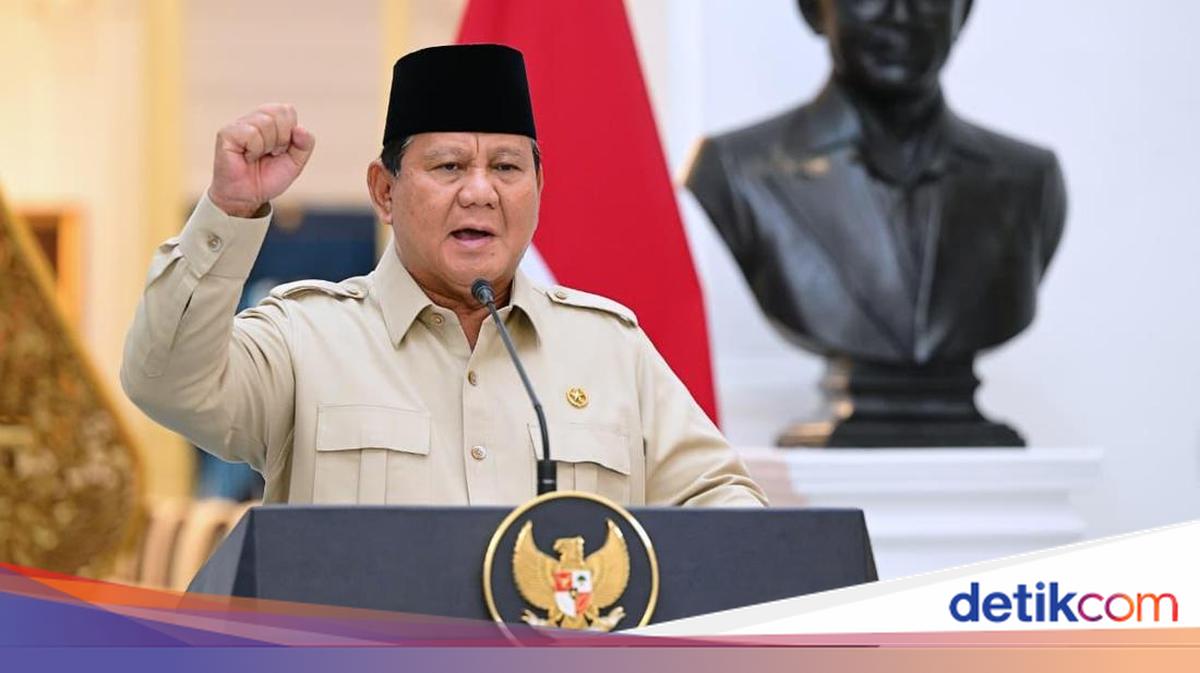 Prabowo: Selamat Hari Sumpah Pemuda, Jangan Takut Gagal dan Bermimpi Besar