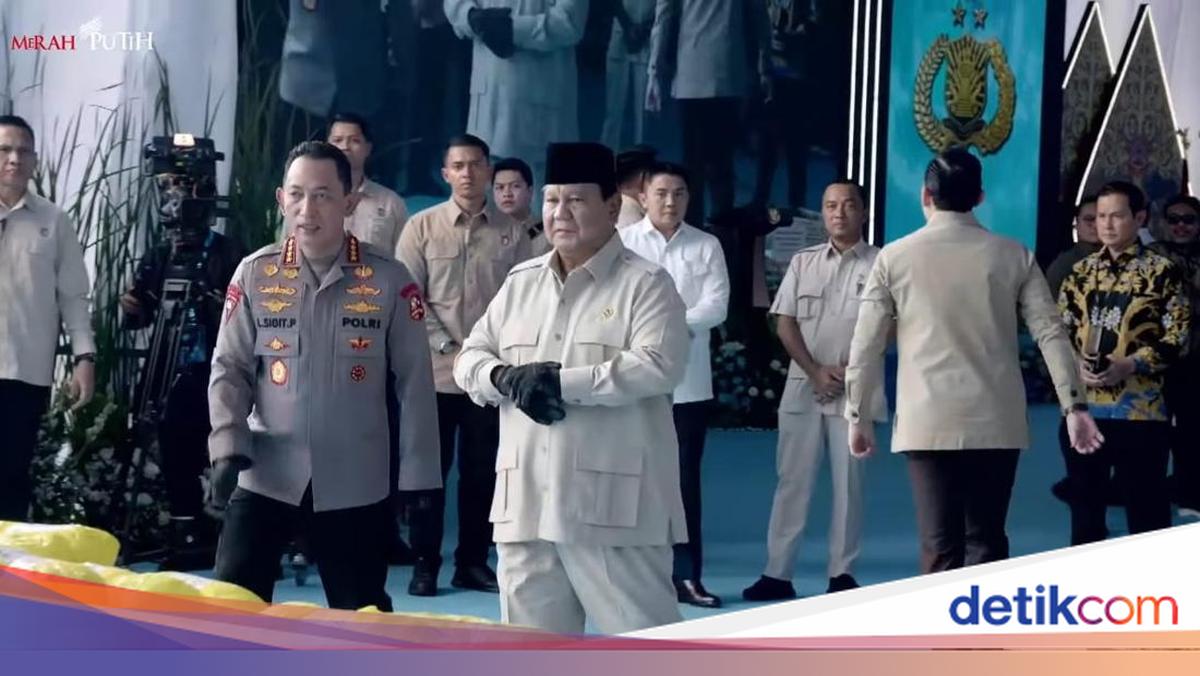Pujian Prabowo ke Polri Patuhi 3 Order di Awal Pemerintahan