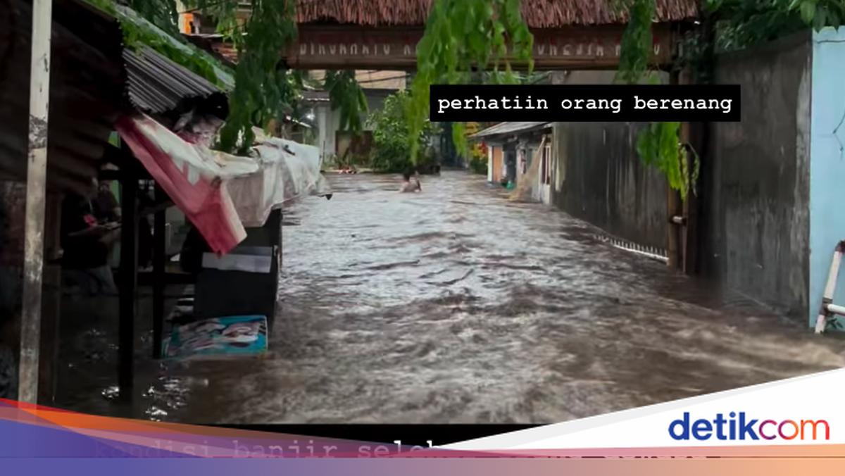 Banjir Tinggi di Petogogan Jaksel, Warga Sebut Tanggul Kali Krukut Jebol