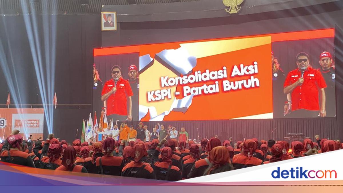 Buruh Konsolidasi Nasional di JCC, Tuntut UMP 2026 Naik 10,5 Persen