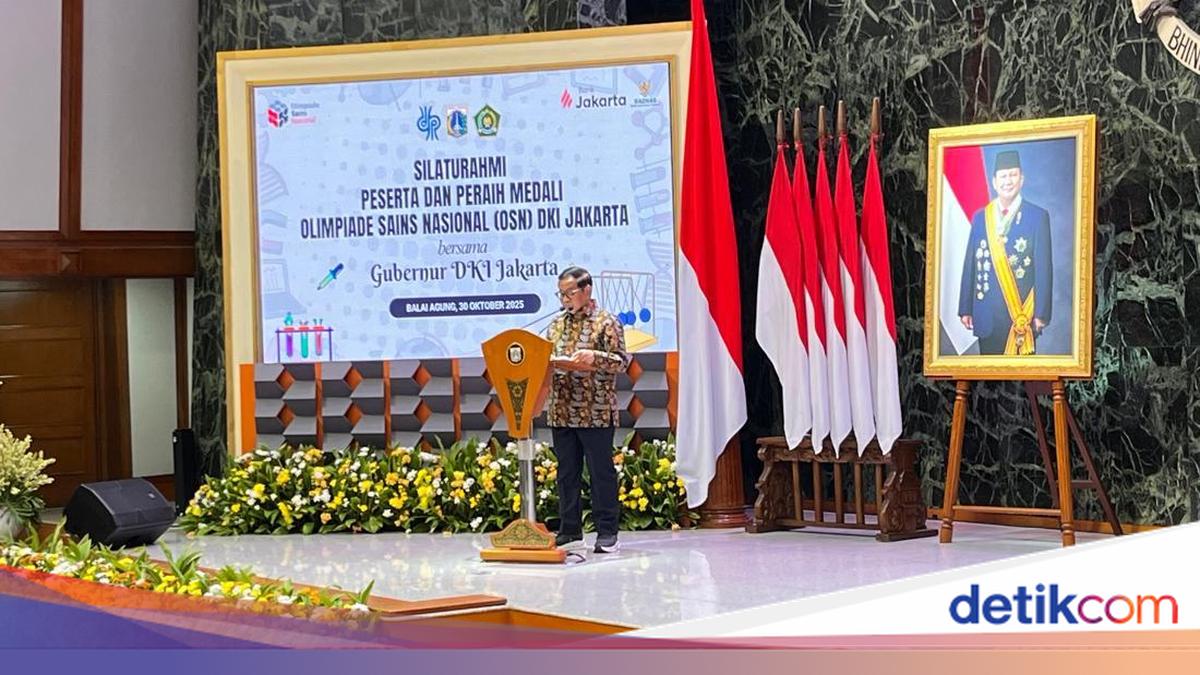 Jakarta Jadi Juara Umum OSN 2025 Usai Raih 17 Emas, Pramono Bangga