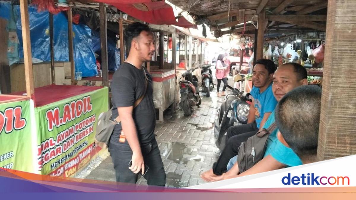 Pedagang di Ciputat Rugi Jutaan Usai Dipalak Preman dan Lapak Dirusak