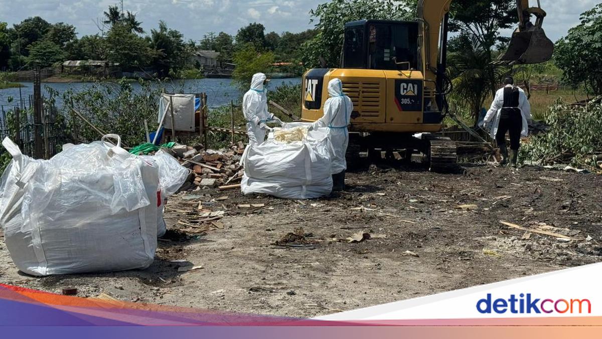Ada Material Terpapar Radiasi Tak Bisa Diangkut di Cikande, KLH Pasang Pagar