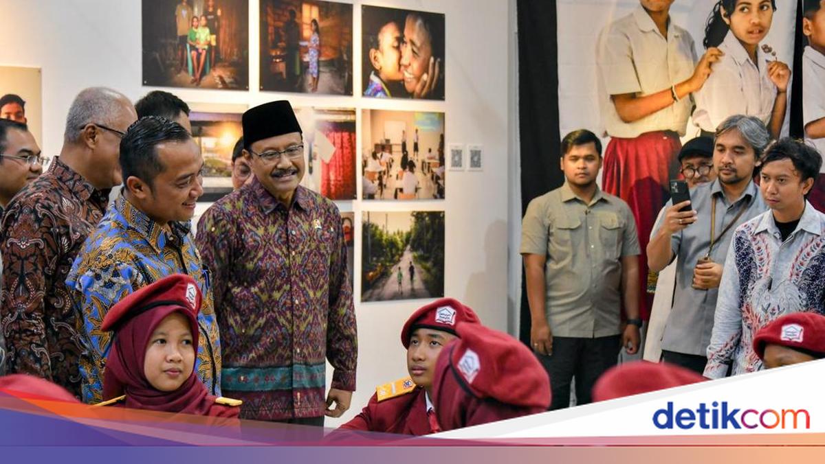 Beragam Foto Kegiatan Sekolah Rakyat Mejeng di Pameran Haluan Merah Putih