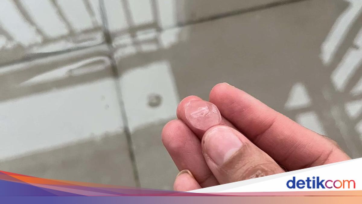 Hujan Es Hebohkan Warga Tangsel, Kucing Peliharaan Ikutan Kaget