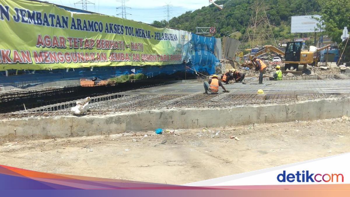 Jalan Cikuasa Atas Arah Pelabuhan Merak Ditutup 2 hingga 9 November 2025