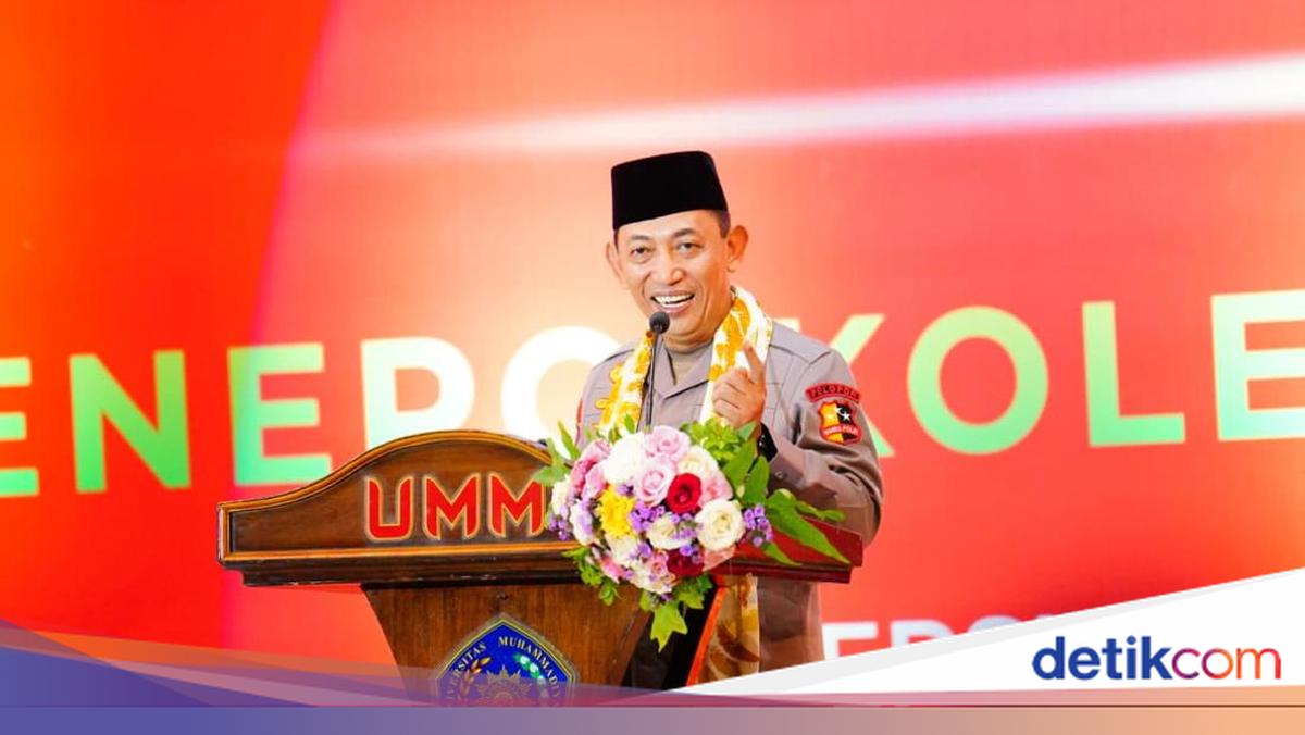 Tutup Tanwir XXXIII IMM 2025, Kapolri Ajak Mahasiswa Dukung Program Pemerintah