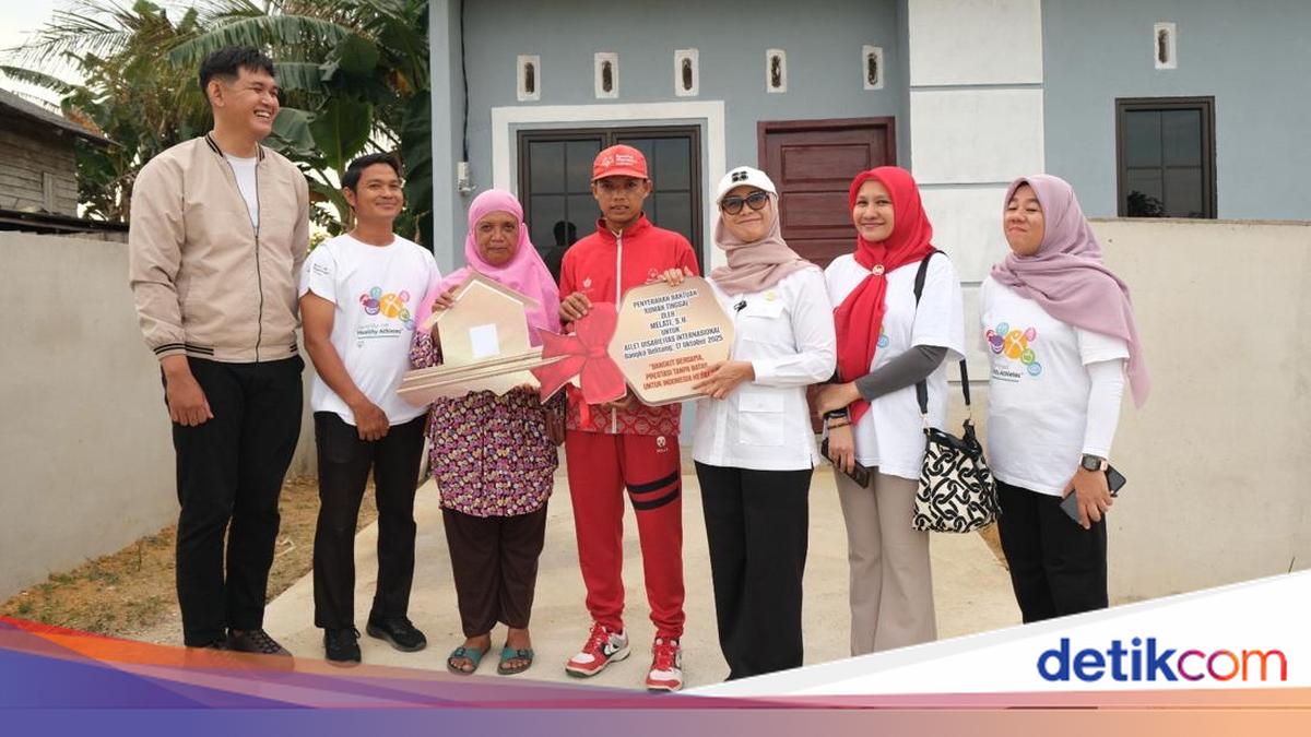 Legislator Gerindra Hadiahi Rumah untuk Atlet Disabilitas Berprestasi