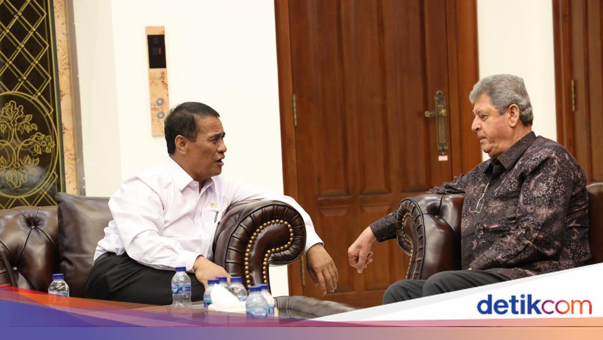 Mentan Amran Serius Membahas Pangan untuk Rakyat Palestina