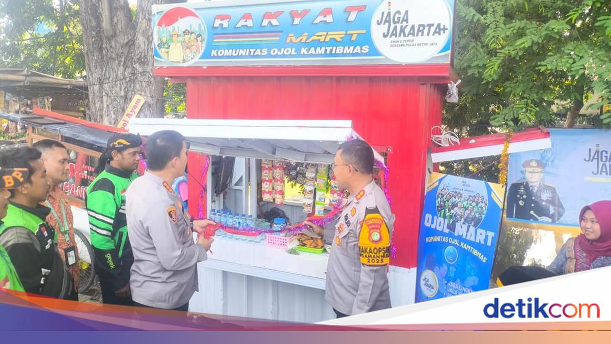 Sinergi Polri-Ojol, Polresta Bandara Soetta Luncurkan Ojek Online Mart