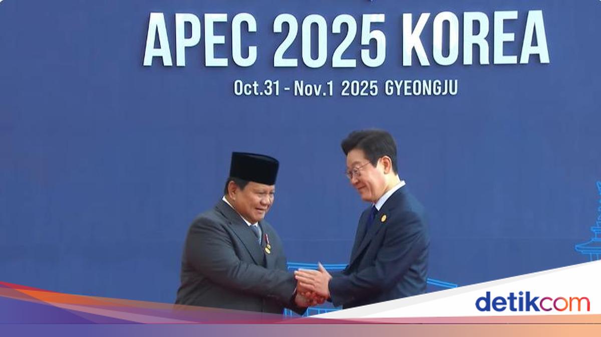 Hadiri KTT APEC 2025, Prabowo Disambut Presiden Korsel Lee Jae-myung