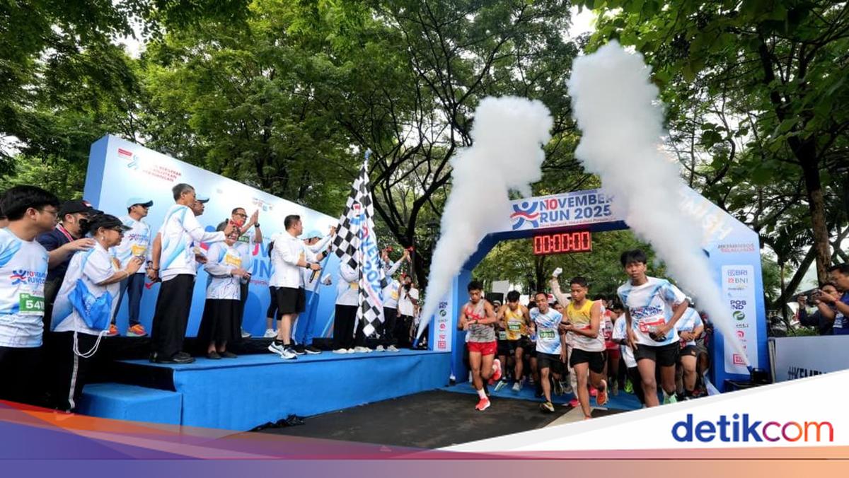 Kemensos Gelar November Run untuk Semarakkan Hari Pahlawan Nasional