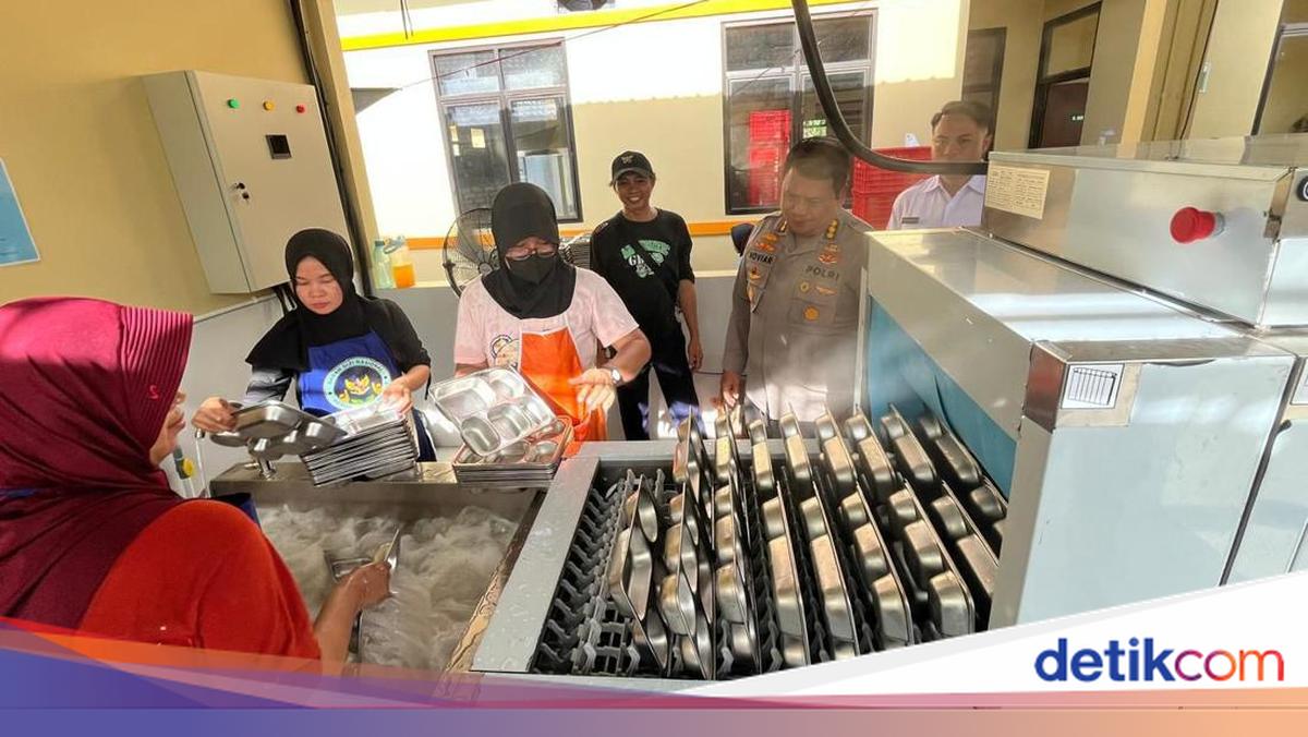 Intip Mesin Cuci Ompreng Milik Polda Kalsel, Lebih Cepat dan Higienis