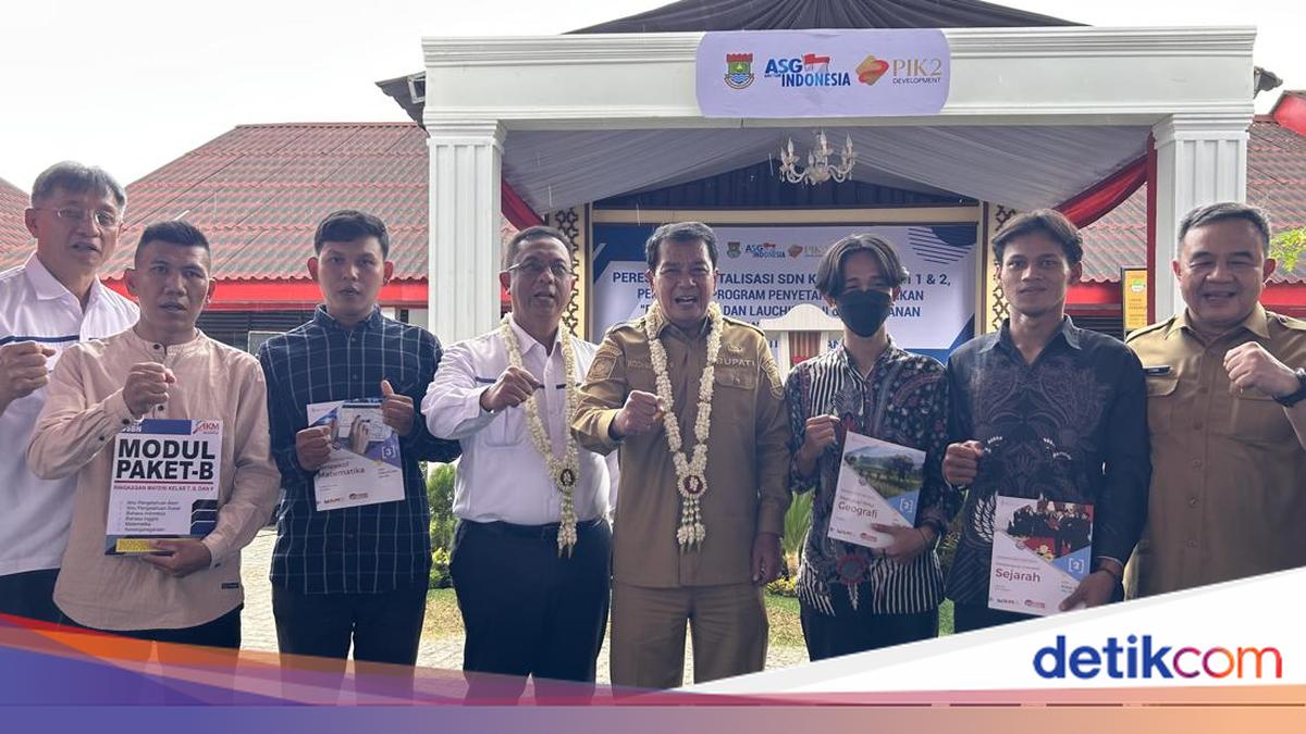 Bantu Pendidikan di Tangerang, ASG Renovasi Sekolah-Sediakan Bus Gratis