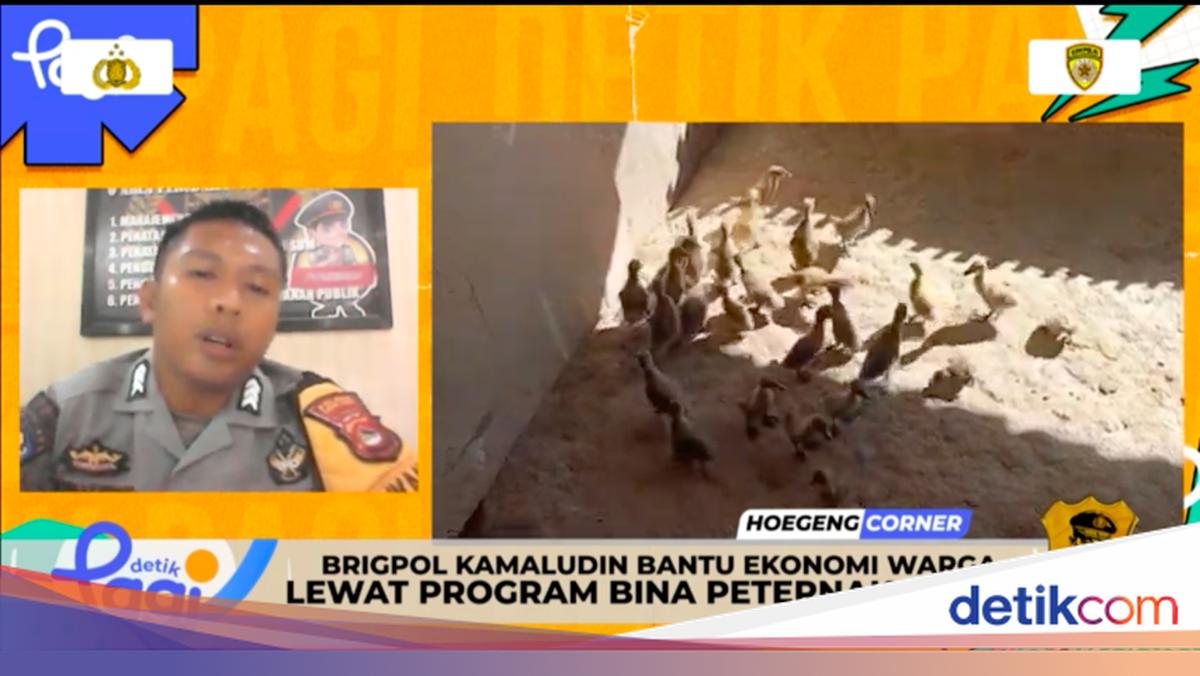 Inspirasi di Balik Brigpol Kamaludin Bina Peternak Bebek dan Petani di NTB
