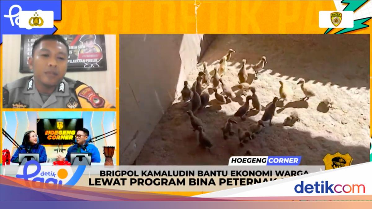 Asa Brigpol Kamaludin Bantu Peternak-Petani NTB untuk Dorong Ekonomi Desa