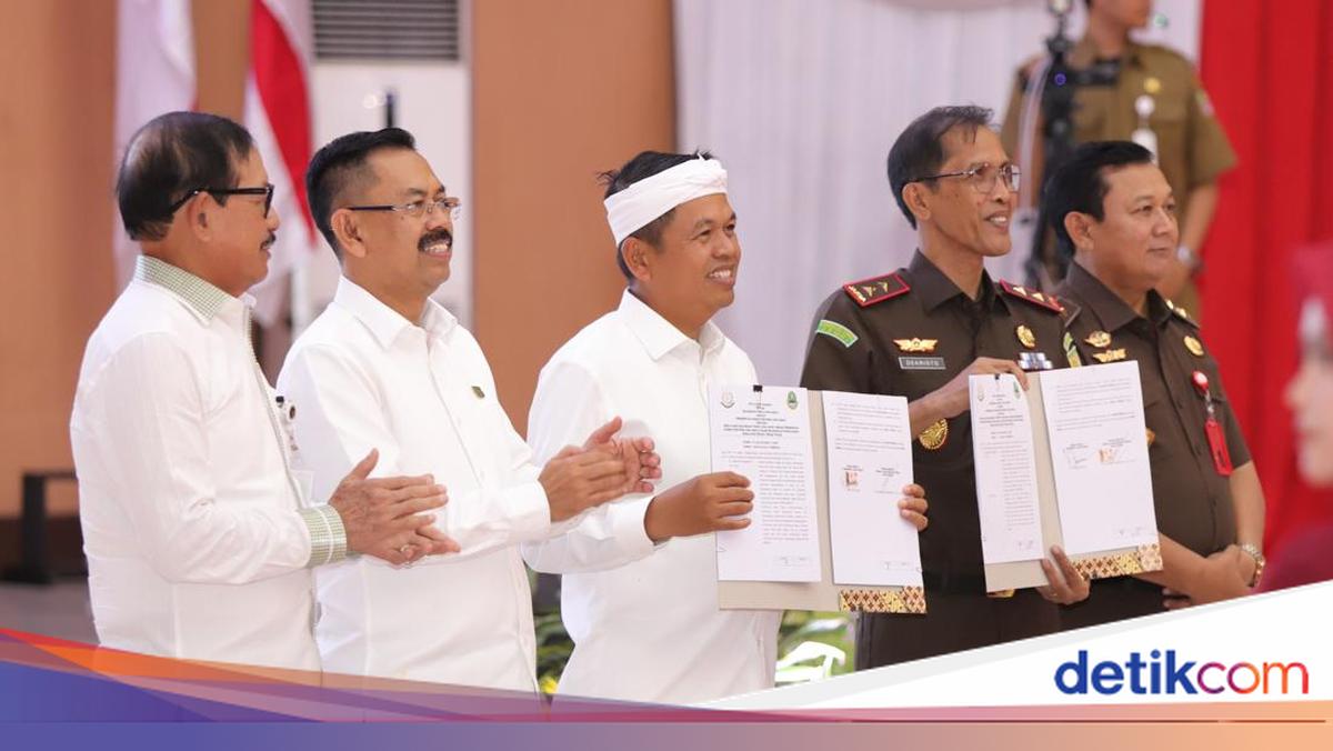 Kejagung dan Pemprov Jabar Teken MoU Penerapan Pidana Kerja Sosial