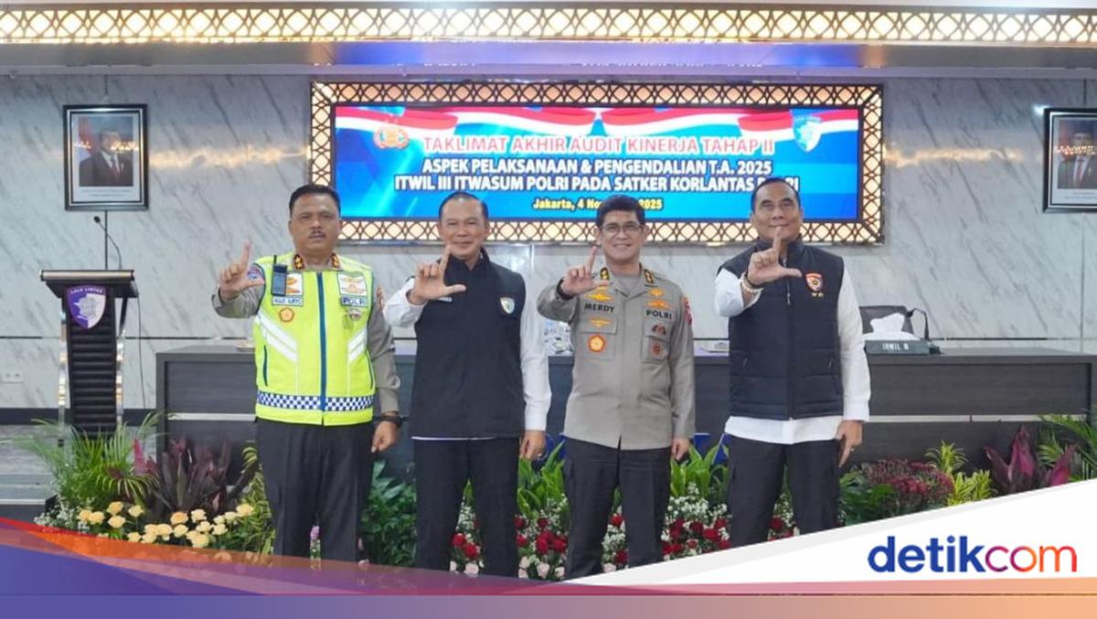 Kakorlantas Tutup Taklimat Akhir Audit Kinerja 2025, Perkuat Tata Kelola Organisasi