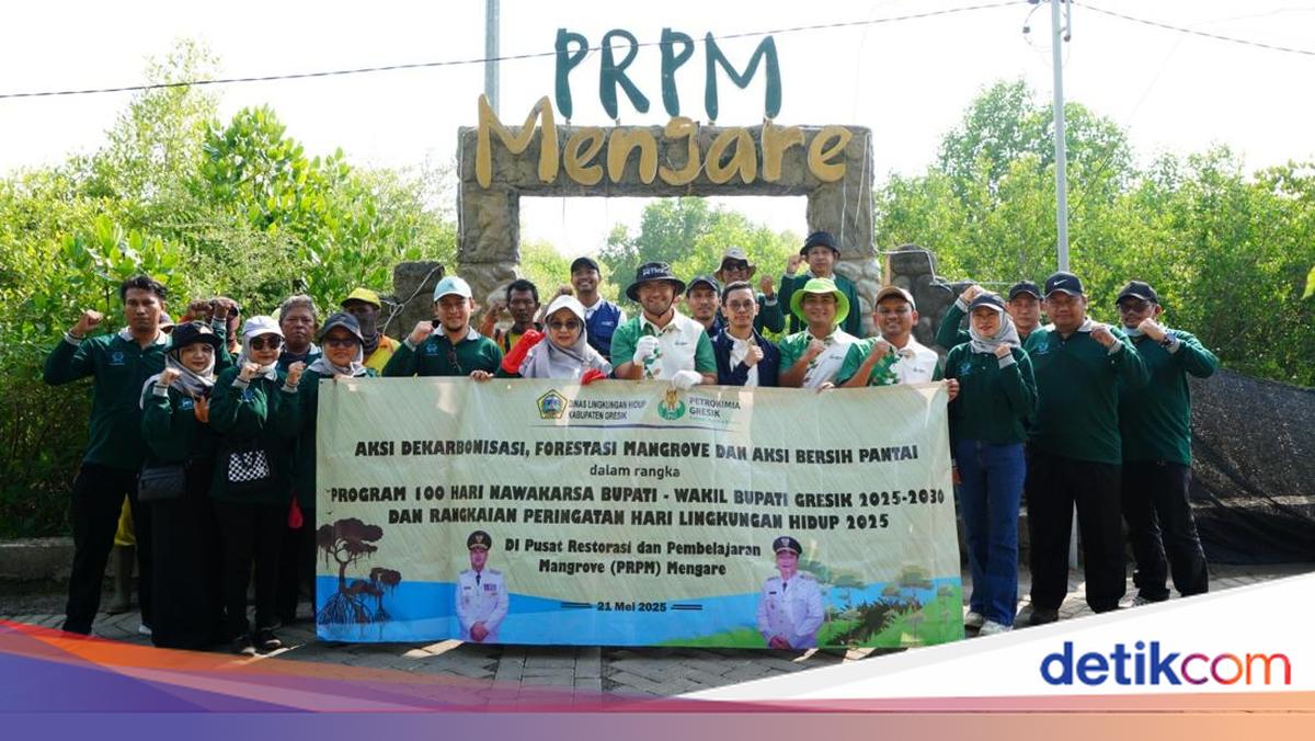 Petrokimia Gresik Ubah Kawasan Abrasi Jadi Pusat Edu-Ekowisata Mangrove