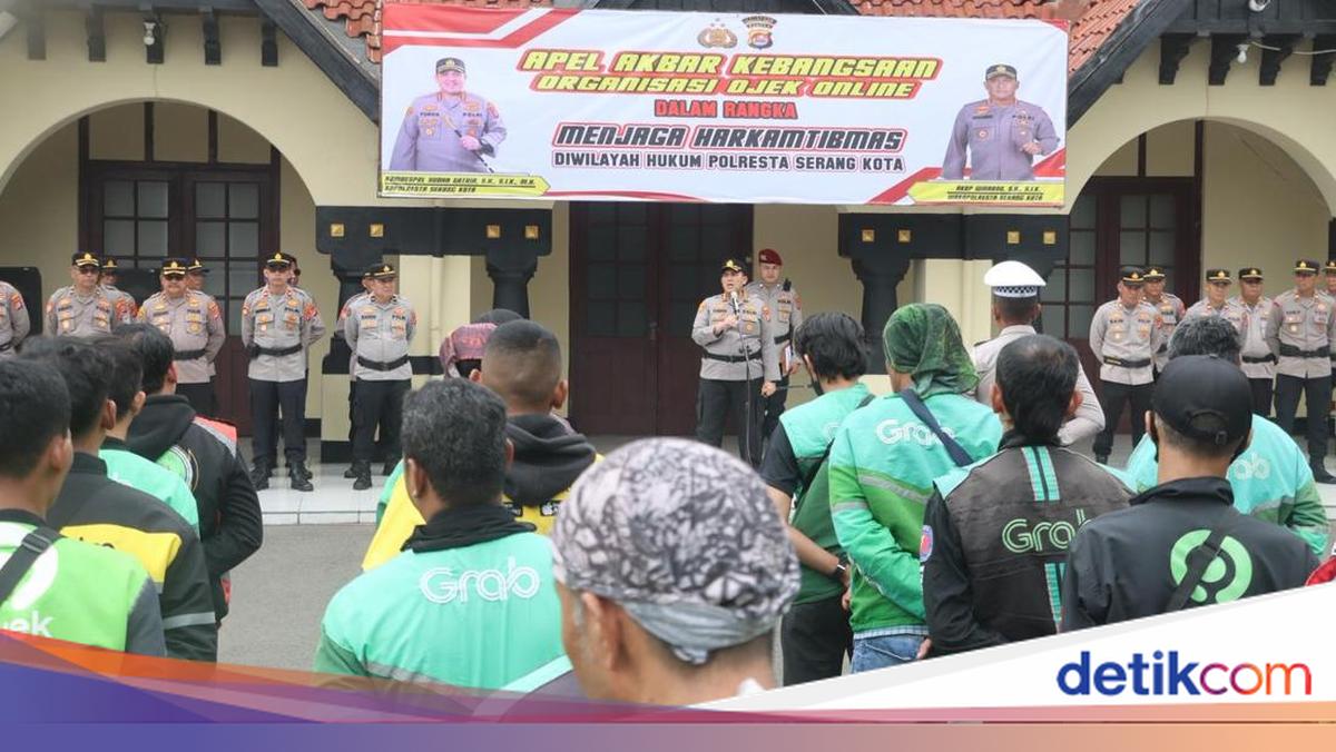Kapolresta Serang Kota Kumpulkan Ojol, Minta Bantu Jadi Informan Polisi