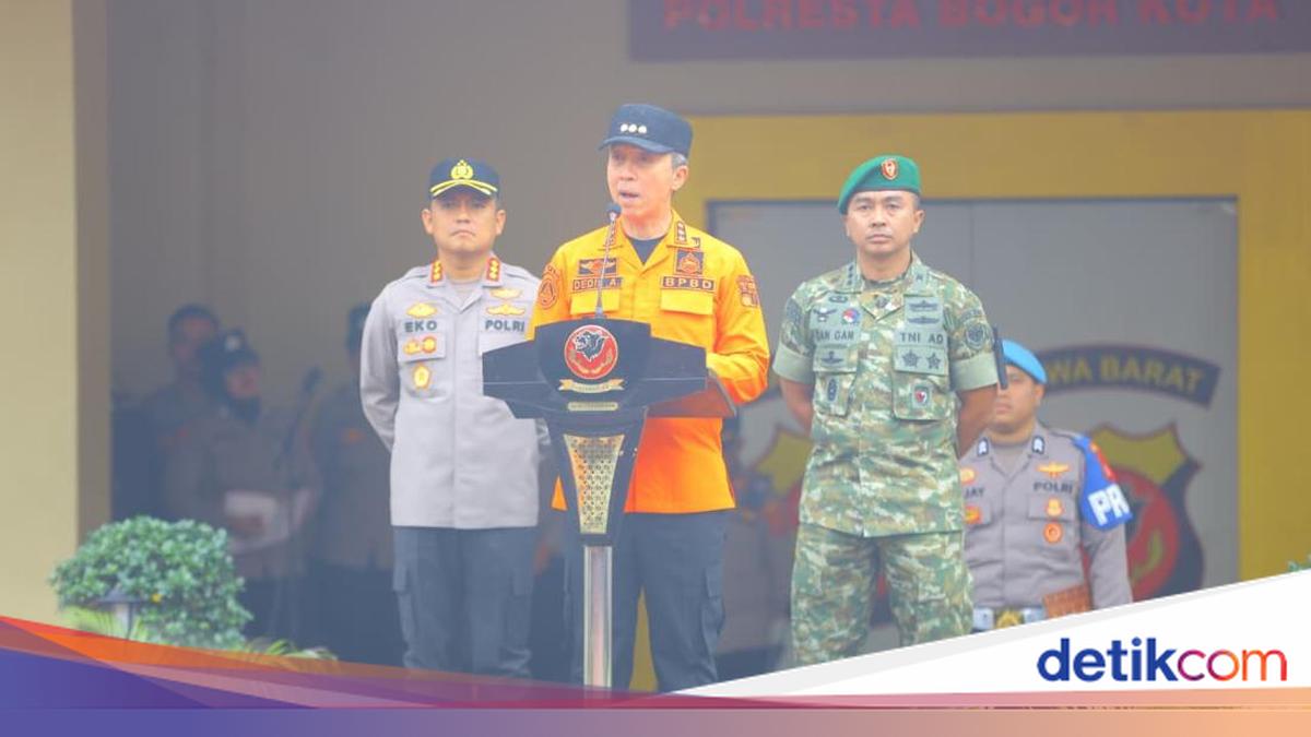 Gelar Apel Siaga, Forkopimda Kota Bogor Siap Hadapi Potensi Bencana Musim Hujan