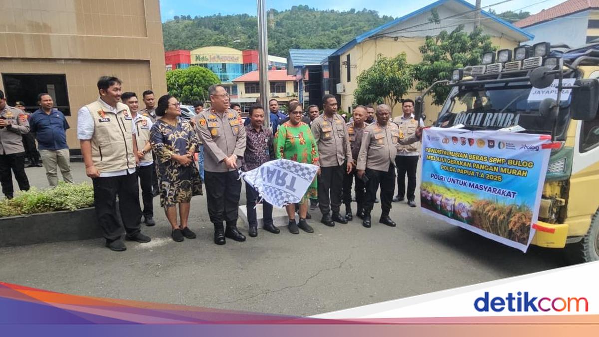 Polda Papua Salurkan 165 Ton Beras di 3 Provinsi untuk Jaga Stabilitas Harga