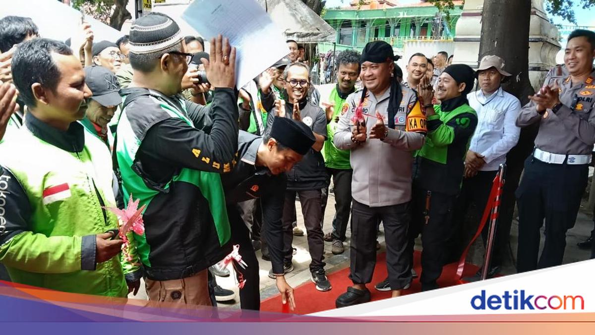 Jaga Kamtibmas, Polres Serang Bangun Poskamling hingga Warung Ojol
