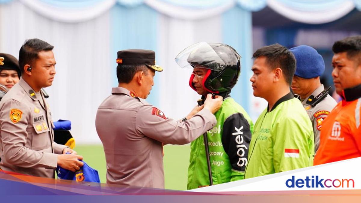 Kapolri Apresiasi Komunitas Ojol Jabar Sinergi Bantu Polri Jaga Harkamtibmas