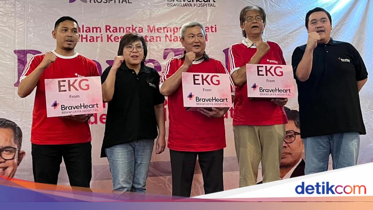 Peringat HKN, BraveHeart Brawijaya Hospital Donasikan 3 Alat EKG ke Mitra