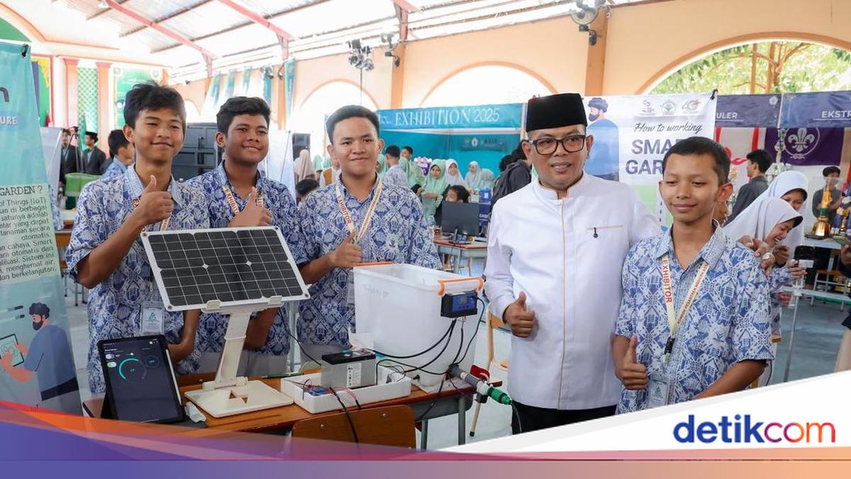 Andra Soni Puji Smart Garden Bikinan Santri Bisa Dukung Ketahanan Pangan