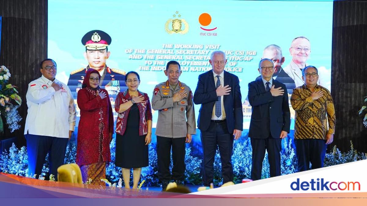 Kapolri Terima Kunjungan Sekjen ITUC dan ITUC-AP, Komitmen Perkuat Perlindungan Buruh