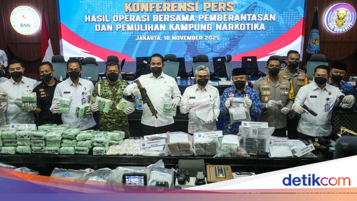 4 Fakta BNN Bekuk Seribuan Orang Terkait Narkoba dalam Hitungan Hari