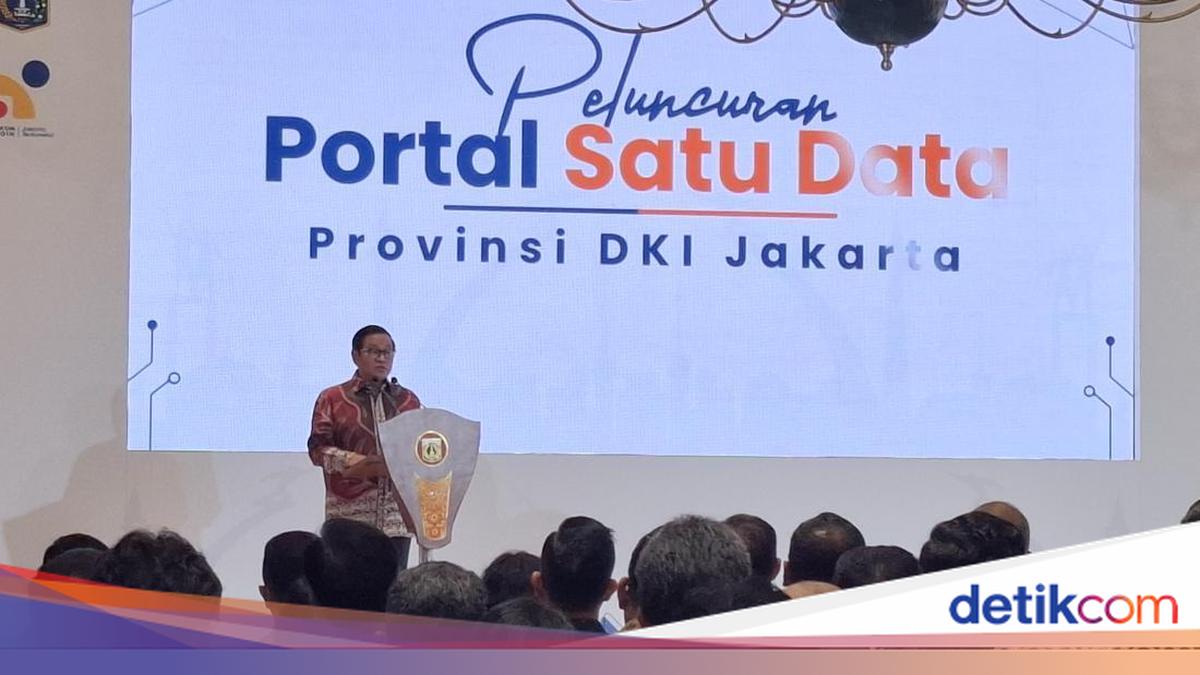 Pramono Luncurkan Portal Satu Data Jakarta: Jadi Dasar Keputusan Pemerintah
