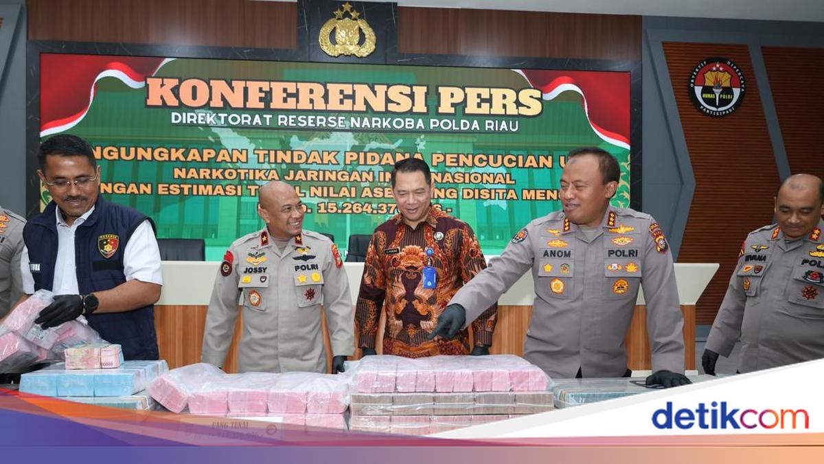 Polda Riau Ungkap Abeng Bandar Narkoba Beraset Miliaran Ternyata Residivis