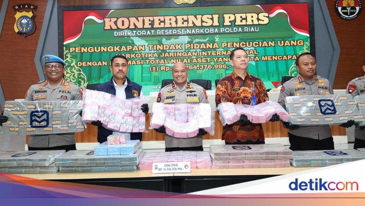Polda Riau: Transaksi di Rekening Istri Abeng Bandar Narkoba Capai Ratusan Miliar