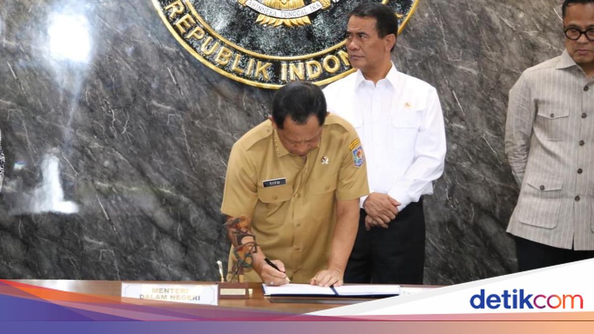 Mendagri Teken SKB untuk Percepatan Penyediaan Infrastruktur Pascapanen