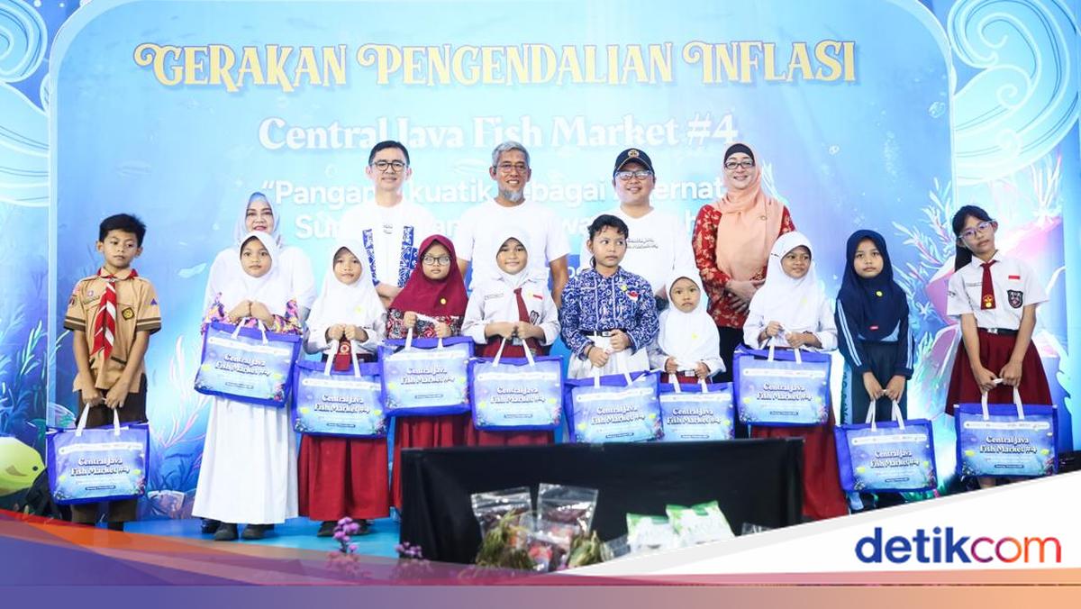 Gubernur Jateng Ajak Siswa Gemar Makan Ikan untuk Dongkrak Ekonomi Nelayan