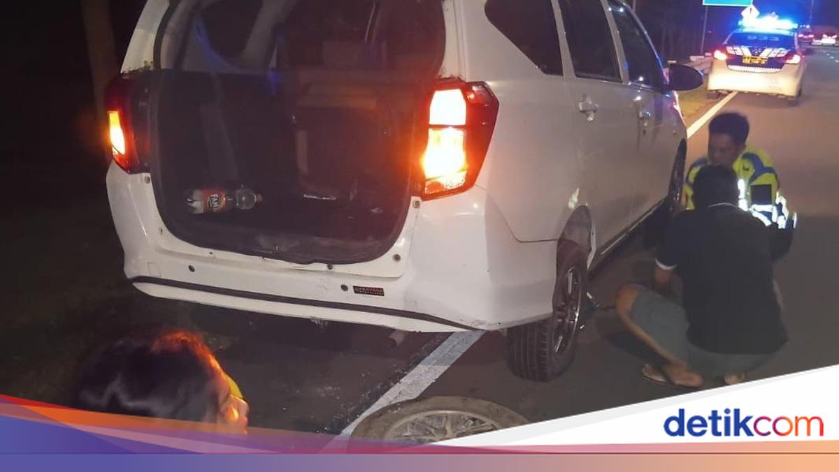 Respons Cepat Aduan 110, Polresta Soetta Bantu Pemobil Pecah Ban