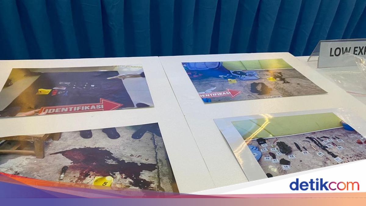 Penampakan Barang Bukti Kasus Ledakan di SMAN 72 Jakarta