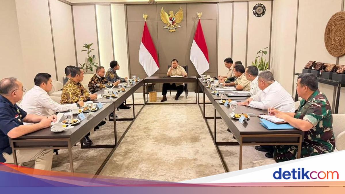 Prabowo Rapat Khusus Bareng Gibran, Dasco hingga Sjafrie Sebelum ke Sydney