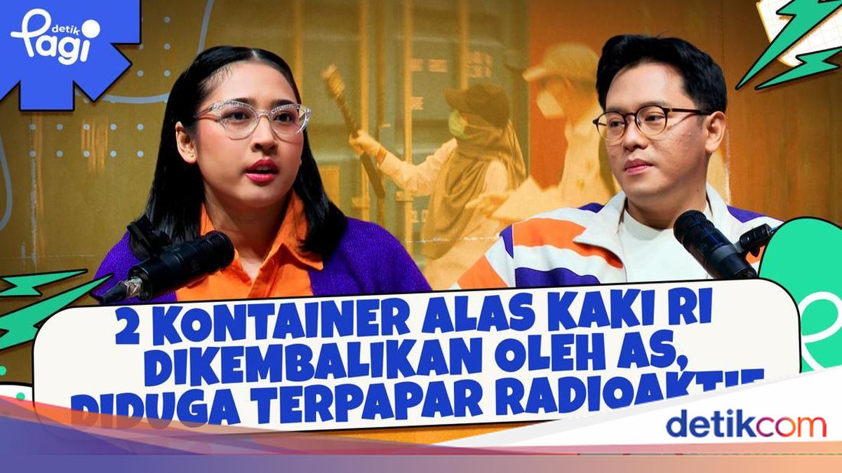 2 Kontainer Alas Kaki RI Dikembalikan oleh AS, Diduga Terpapar Radioaktif