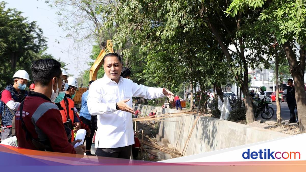 Jelang Puncak Musim Hujan, Pemkot Surabaya Kebut Pembangunan Drainase