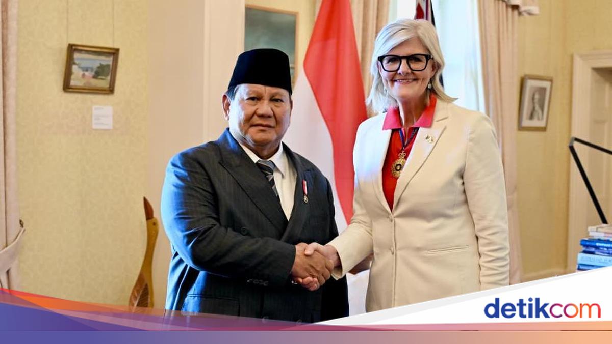 Usai PM Albanese, Prabowo Bertemu Gubernur Jenderal Australia di Admiralty House