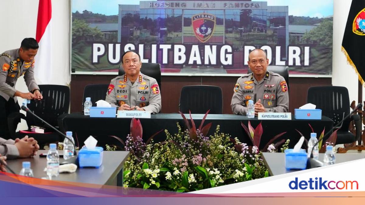 Wakapolri Dorong Puslitbang Polri Jadi Motor Reformasi Berbasis Riset